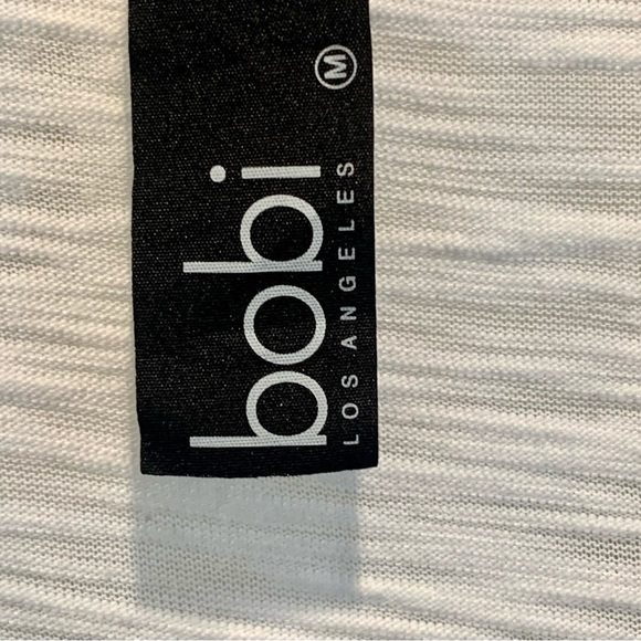 Bobi Los Angeles Faux wrap WHITE tunic tank top
Women’s M Medium (8-10) NEW - Picture 4 of 5